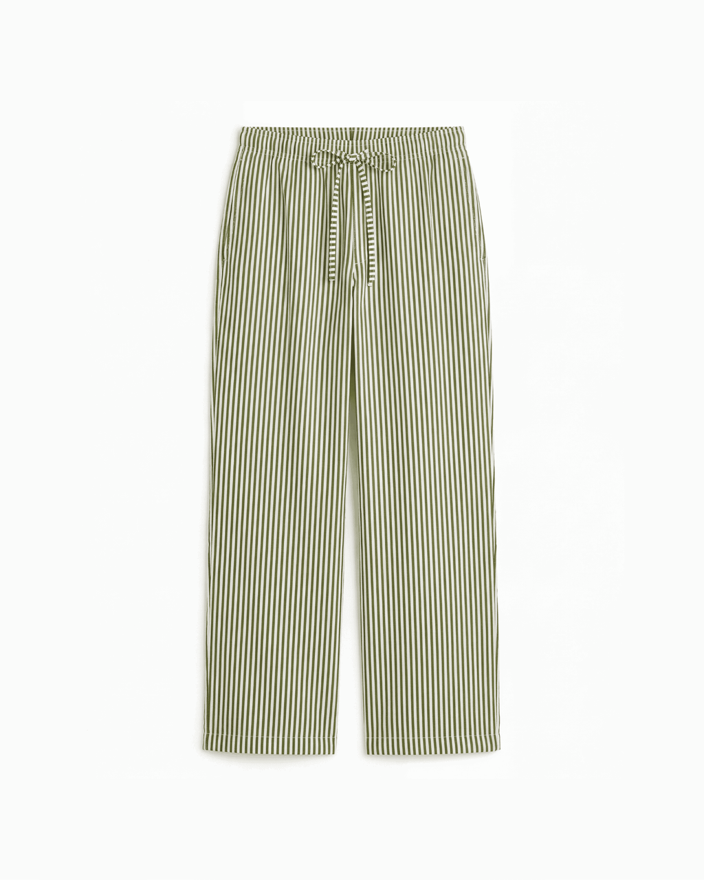 Olive Striped Pants - Flat Lay | Tuff Haus