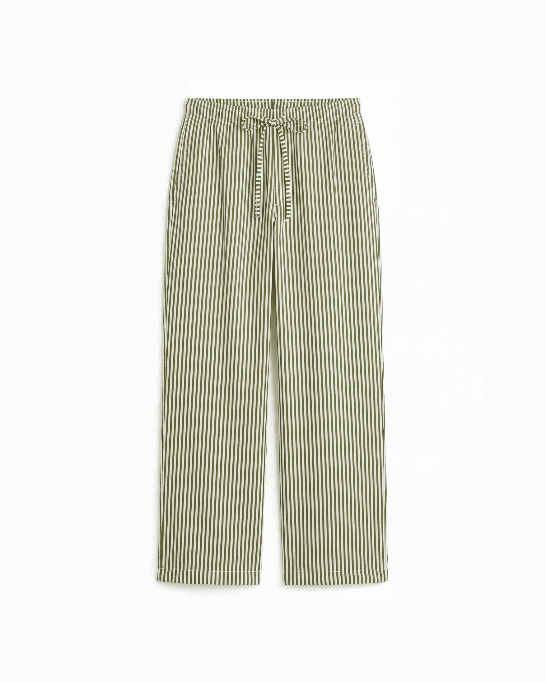 Olive Striped Pants - Flat Lay | Tuff Haus