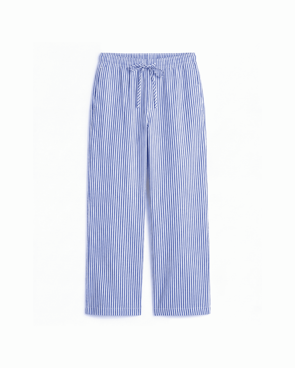 Sky Blue Striped Pants - Flat Lay | Tuff Haus