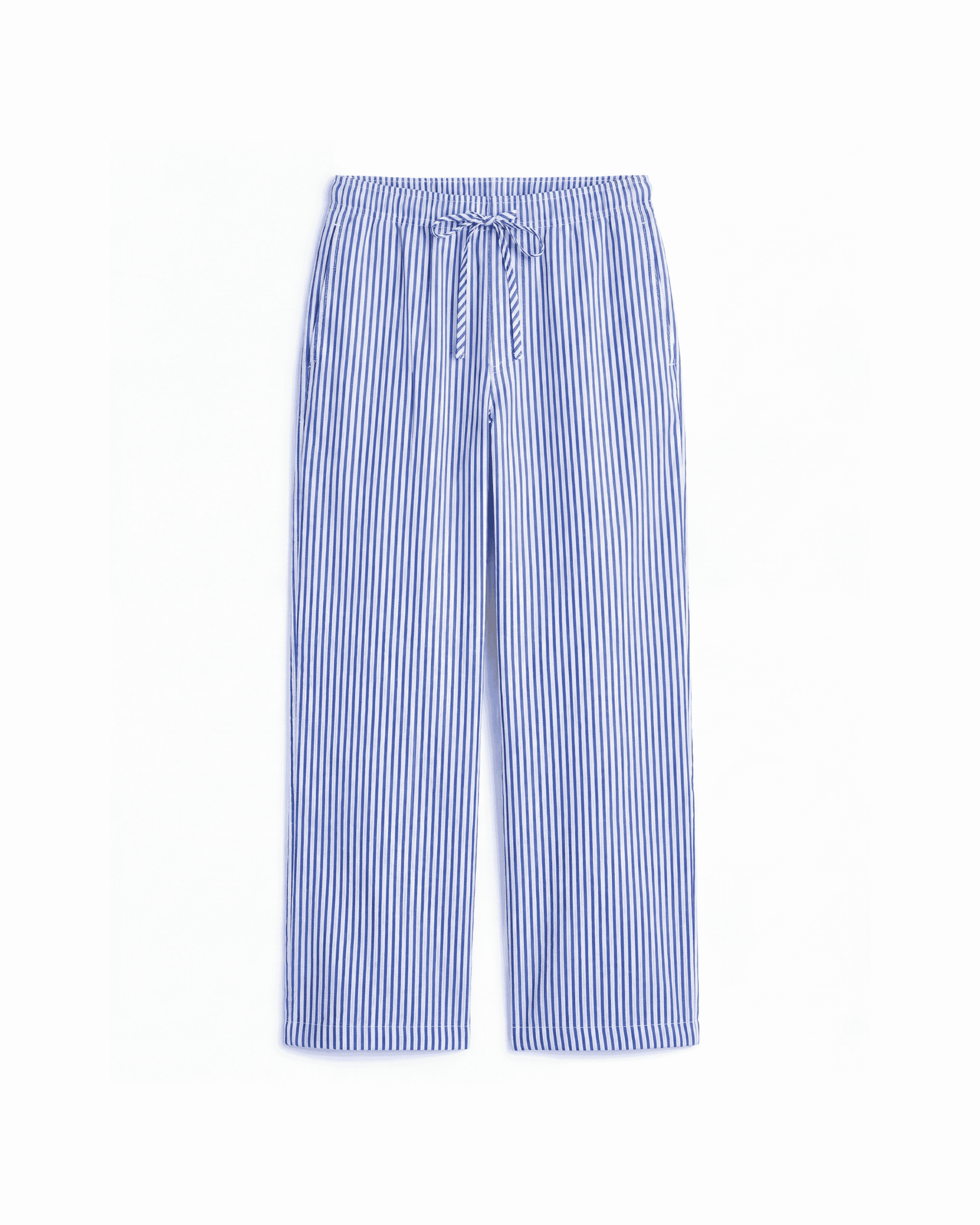 Sky Blue Striped Pants - Flat Lay | Tuff Haus