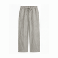 Grey Striped Pants